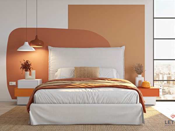 Κρεβάτι Fab | Cream Fabric