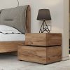 Κρεβάτι Loft | Light Brown Rusc Oak