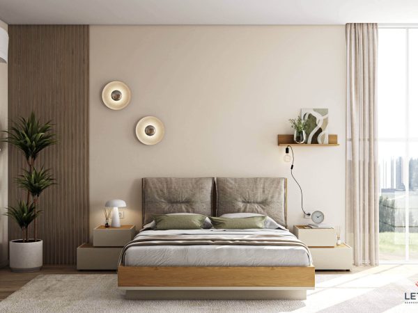 Κρεβάτι Loft | Light Oak